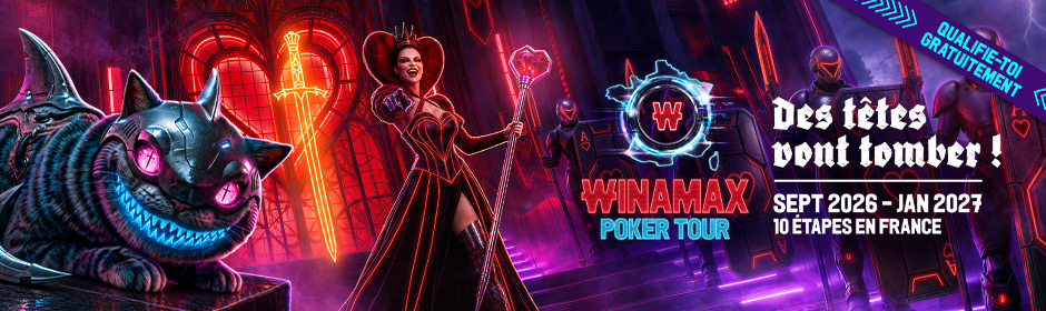 Winamax Poker Tour, septembre 2026 – janvier 2027, 10 étapes en France